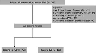 Prognostic value of right ventricular dysfunction in aortic regurgitation after transcatheter aortic valve replacement